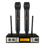 Microfone Duplo Profissional Uhf Digital K402m Kadosh