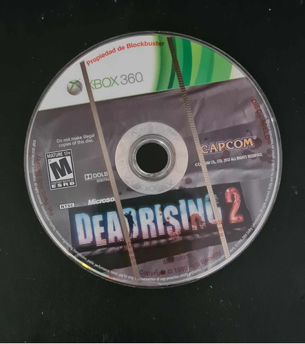 Dead Rising 2 - Xbox 360 (solo Disco)