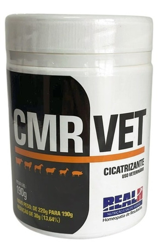 Cmr Vet - 190 Gramas - Pomada Cicatrizante Real H