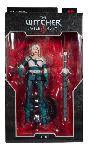 The Witcher 3 Wild Hunt Ciri Mcfarlane Toys Meses Sin Intere