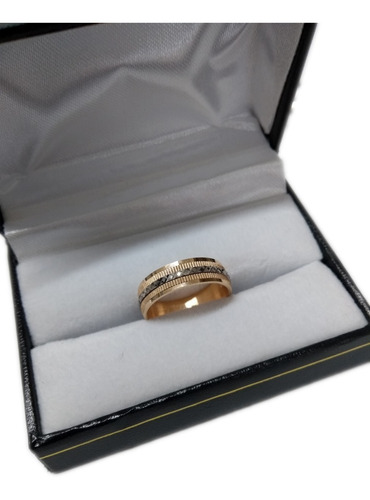 Anillo Compromiso Oro 18k Cod: 3029 5 Gramos Joyeria Esponda