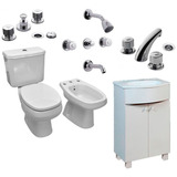 Inodoro Roca Monaco Deposito Bidet Griferia Fv Vanitory P