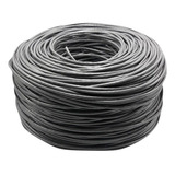 50m Cable Utp Cat5e Cca Unifilar Ds-1ln5eu-g Hikvision Gris