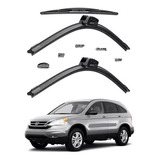 3 Plumas Limpiaparabrisas Bosch Honda Cr-v 2007 Al 2010