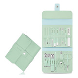 Set De Manicure Profesional Estuche En Cuerina