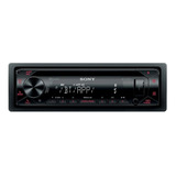 Estéreo Para Auto Sony Mex N4300bt Con Usb Y Bluetooth Rojo