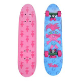 Skateboard Infantil Trolls Poppy Cruiser Seguro E Resistente