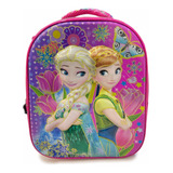 Mochila Infantil Escolar De Costas 3d Frozen 2 Pequena 1706