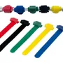 Precinto Sujeta Cable Abrojo Reutilizables Multicolor X 10 | Envío gratis