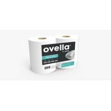 Higienico Ovella Industrial Hoja Simple 500 Mts X 6 Unidades