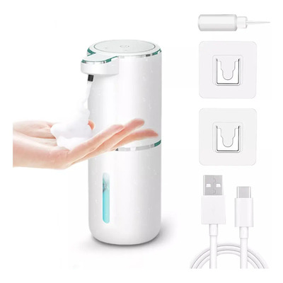 Dispensador De Jabón Automático Líquida Recargable Usb 380ml | MercadoLibre