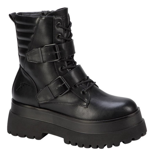 Bota Rocker Militar Goodyear 0234 Plataforma Undergound