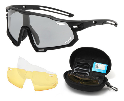 Lentes De Sol Polarizados C/protección Anti-uv Para Ciclismo