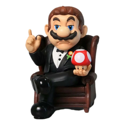 Fiigura The Godfather Al Pacino Mario Bros El Padrino 16cm | Envío gratis