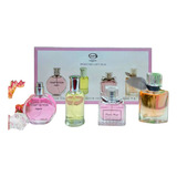 Pack 4 Perfumes Mujer Miniatura 30ml Ideal Para Obsequiar