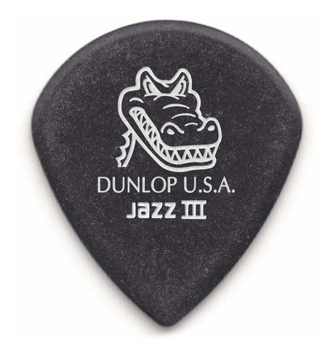 Uñetas Jim Dunlop 571p1.4 Gator Grip Jazz Iii X 6 
