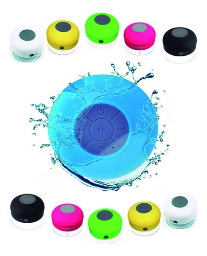 30pz Bocina Bluetooth Recargable Regadera Contra Agua Baño