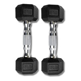 Set 2 Mancuernas 5 Lb 2.26 Kg C/u, Pesas Hexagonales Gym