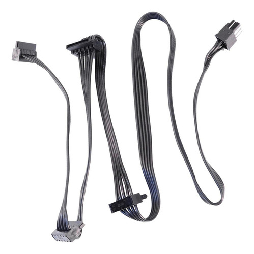 Cable Adaptador De Corriente Pci E 6 Pines 6 Pines A 4sata