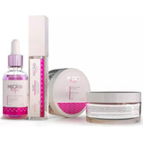 Kit Gloss + Esfoliante Labial + Serum Hidrat  Biodermis