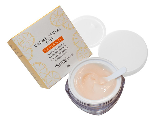 Creme Facial Pele Radiante Com Vitamina Max Love