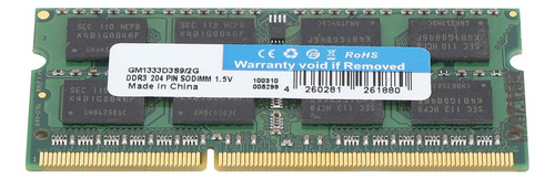 Tarjeta De Memoria Ddr3 Ram 2/4gb 1333 Mhz 204pin Baja Fiebr