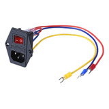 Biqu 15a 250v Interruptor Basculante Toma De Corriente Módul