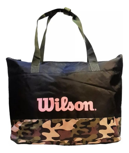 Bolso Shopping Grande . Wilson Original  Mujer. Impermeable