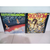 Lp Skid Row Bsides E Faith No More - Lote Discos Vinil - Ler