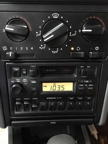 Rádio Original Volvo 850 1995 Testado 