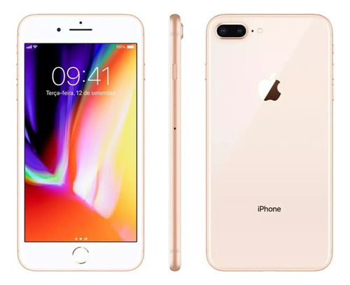  iPhone 8 Plus 64 Gb Dourado