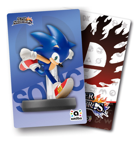 Tarjeta Nfc Amiibo Sonic Smash