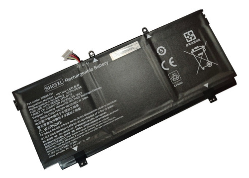 Bateria P/ Hp Spectre X360 13-ac Spectre W0 Sh03xl Tpn-q178