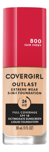 Covergirl Outlast Extreme Full Coverage Liquid Foundation