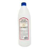 Agua Oxigenada Crema Oxidante Silkey 30volumenes 900ml Tono Blanco