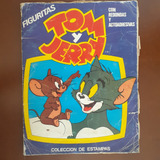 Album De Figuritas De Tom Y Jerry Años 80 Vintage C/ Redonda