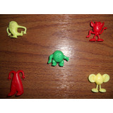 Lote De 5 Marcianitos Crater Critters  ( Kelloggs )  ( 70s )