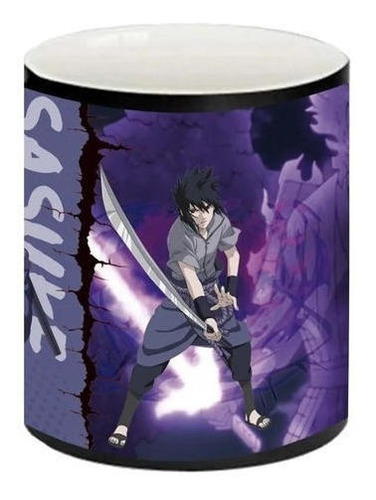 Taza Mágica De Sasuke Uchiha - Naruto Shippuden