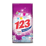 Jabón En Polvo 1.2.3 Detergente Bolsa 10 Kg