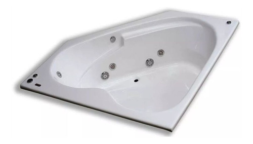 Jacuzzi Hidromasaje Esquinero 130x130 Cm 8 Jets Premium