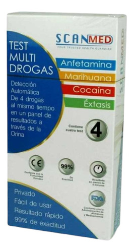 Test Multi Droga Scanmed 4