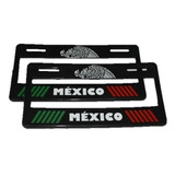 Portaplaca Bandera Mexico Decorado Deportivo Universal