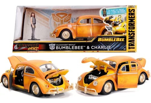 Transformers Volkswagen Beetle Bumblebee Charlie 1:24 Jada