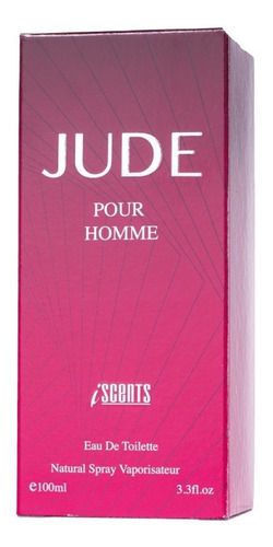 Perfume Jude Pour Homme I-scents Masc.100ml Lacrado Original