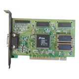 Placa De Vídeo 2mb Pci - Pc Antigo Funcionando