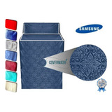 Forro De Lavadora Mabe 16kg Color Azul Marino Grabada Ppg