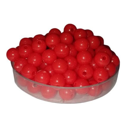 25 Gr Bolitas Pasantes Plasticas N 6