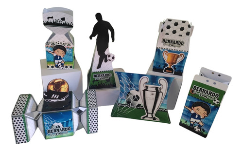 Personalizados  Times Futebol  -  Caixinhas 3d