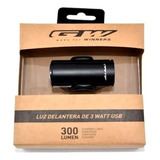 Luz Delantera Gw De 3 Watt Usb 300 Lumen