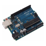 Arduino Uno R3 Compatible + Cable Usb Chip Desmontable Atmel